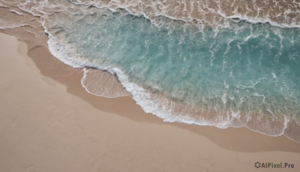 outdoors,water,no humans,ocean,beach,scenery,sand,waves,shore,day,from above,vehicle focus