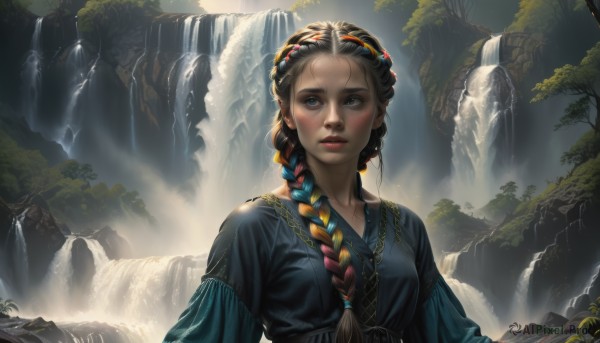 The wonder of a female in a bold day