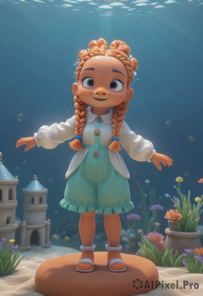 A charming outdoors featuring a child