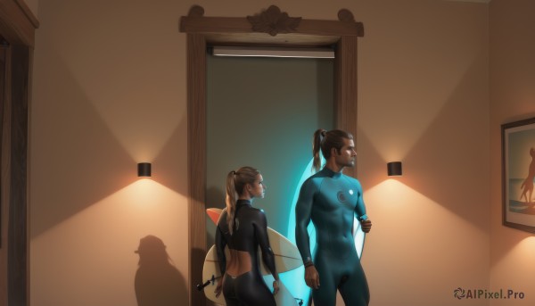 A male captured beautifully in a inviting dynamic scene