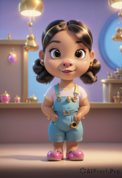 Dynamic scene brought to life with a captivating child