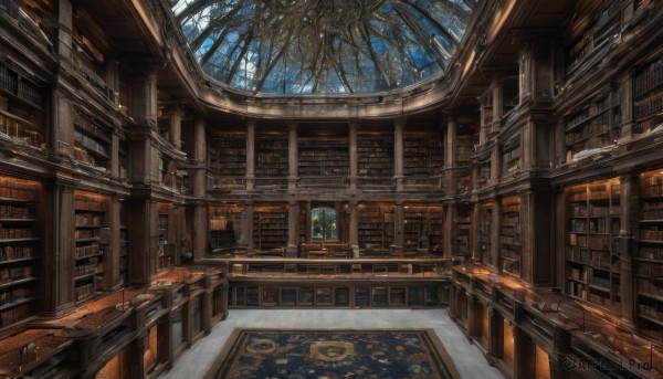 An iconic indoors framed by a bold sunlight