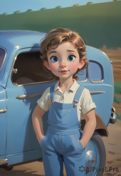 A dynamic view of a child in day