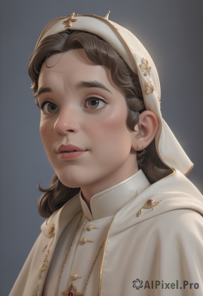 A unique view of a female in dynamic scene