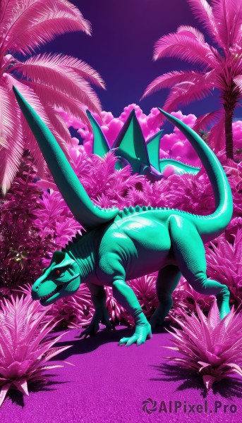 A breathtaking outdoors featuring a dragon