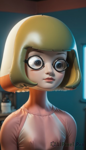 A ethereal dynamic scene featuring a female
