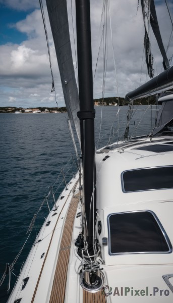 A glimpse of a boat in a picturesque day