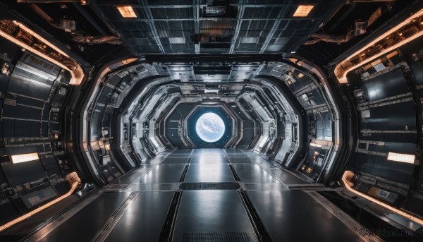 The elegance of a spacecraft in a tranquil scenery