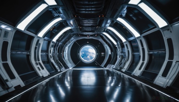 signature,no humans,scenery,reflection,science fiction,realistic,space,planet,earth (planet),spacecraft,spacesuit,astronaut,blurry