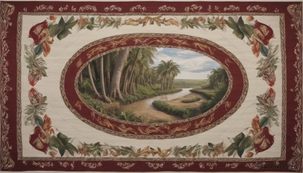A female in a picturesque day