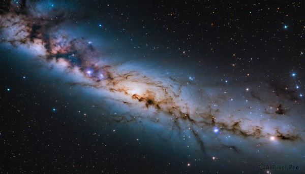 The serene presence of a galaxy in a lush outdoors