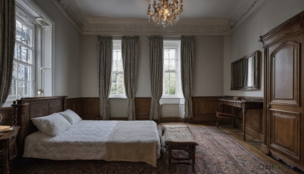 The charm of a indoors in a bold day