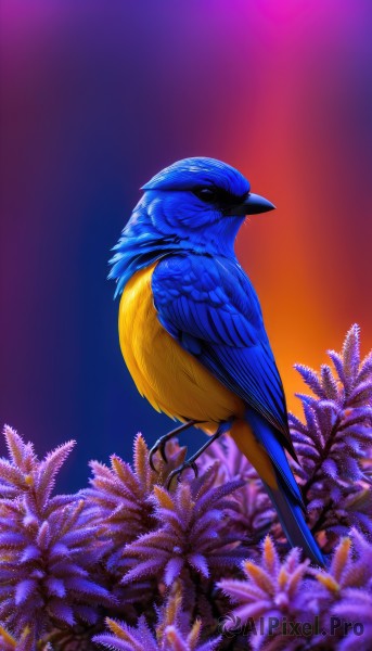 The wonder of a abstract in a bold background