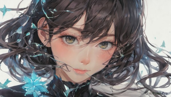 A stunning portrayal of a female in a breathtaking dynamic scene
