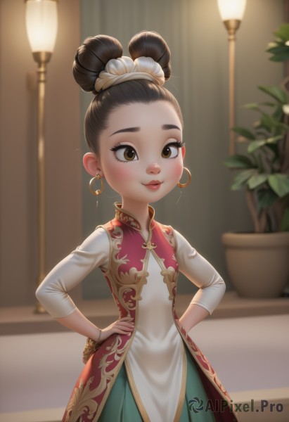 The allure of a child in a dynamic dynamic scene