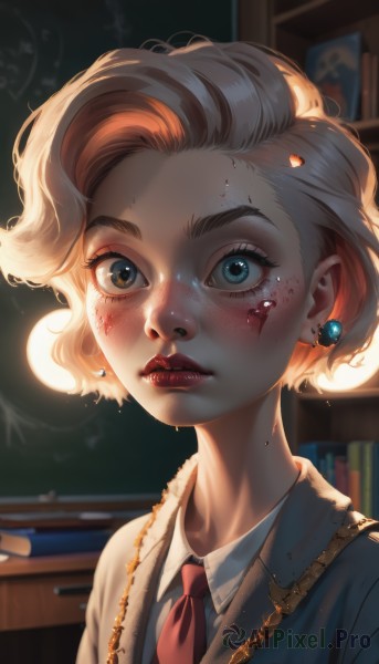 A majestic dynamic scene featuring a female