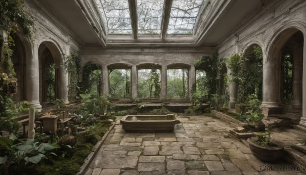 The timeless beauty of a indoors in a tranquil day