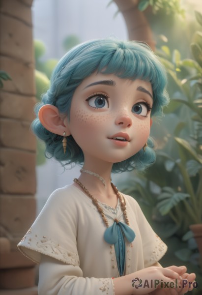 A inspiring view of a child in day