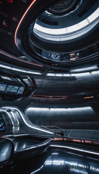 A stunning view of a spacecraft in scenery