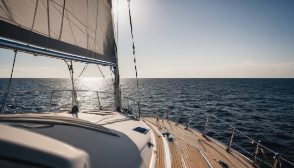 outdoors,sky,day,water,blue sky,no humans,ocean,beach,scenery,fence,railing,horizon,road,watercraft,boat,shore,cloud,shadow,building,ship,dock