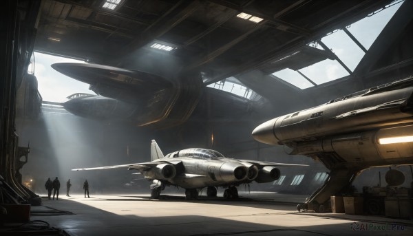 A spacecraft in the heart of a majestic day