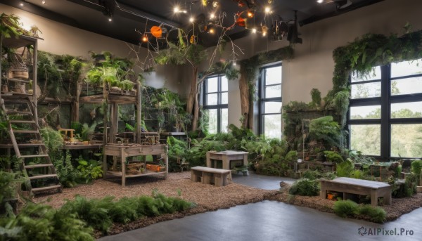 The majestic beauty of a indoors set within a dynamic day