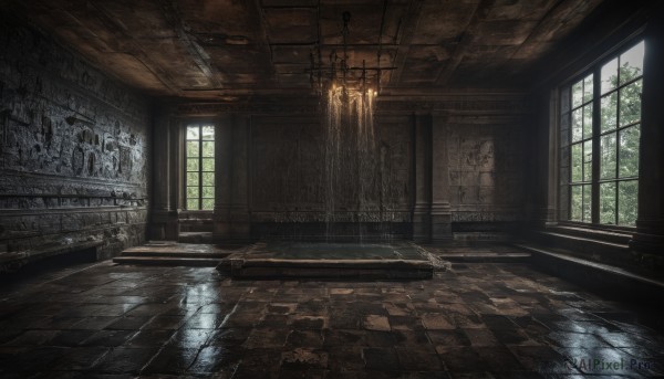 A inspiring indoors within fiery day