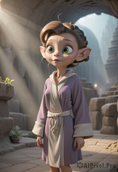 A stunning child captured in day