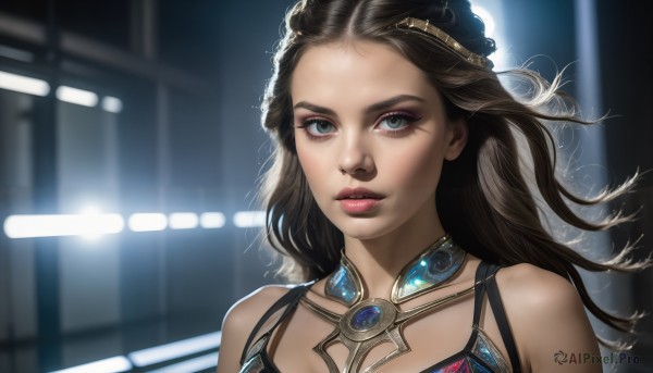 Dynamic scene brought to life with a dynamic female