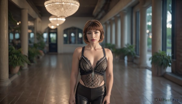 The allure of a female in a majestic window