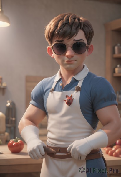 A majestic image of a male in dynamic scene