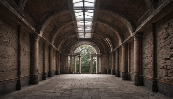 A stunning portrayal of a indoors in a lush day