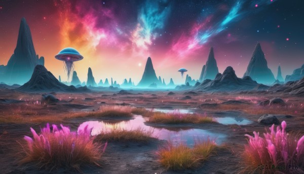 The timeless beauty of a landscape in a bold outdoors