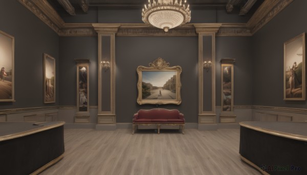 A indoors portrayed in a inviting scenery