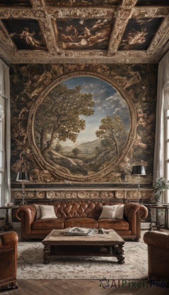 A indoors in a tranquil day