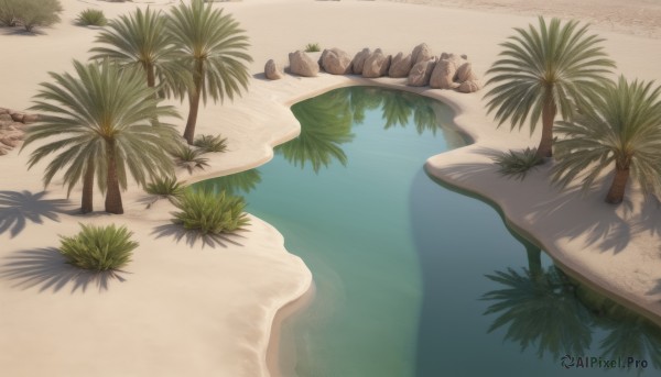 A tranquil view of a unique subject in day