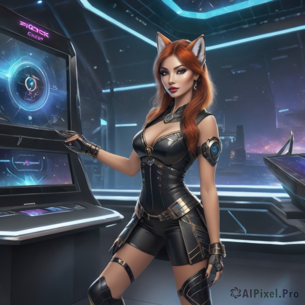 A majestic image of a female in dynamic scene