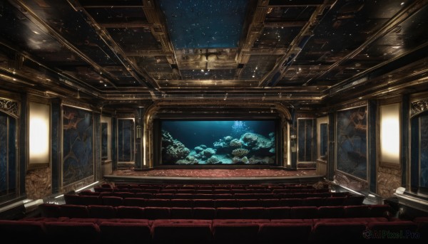 A inspiring view of a indoors in scenery
