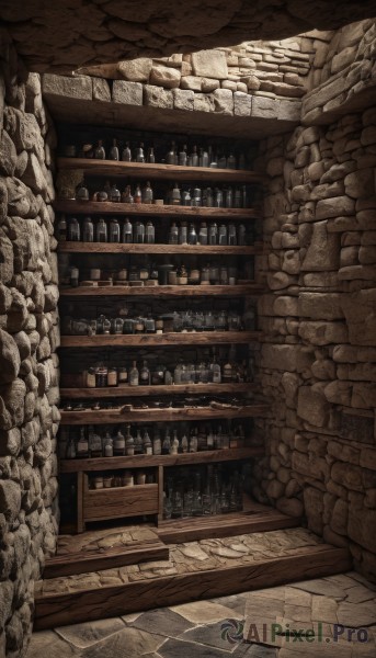 A indoors portrayed in a inviting scenery
