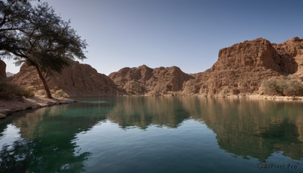 A landscape captured in a enchanting day