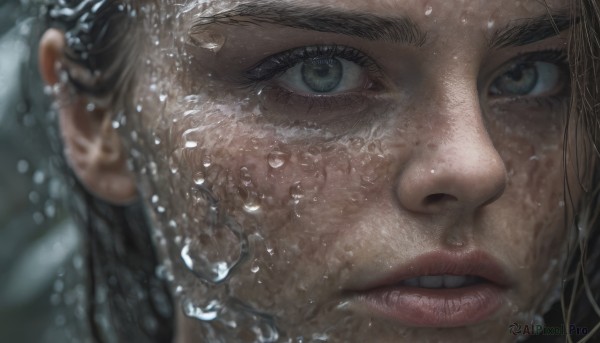 A inspiring female within dynamic scene
