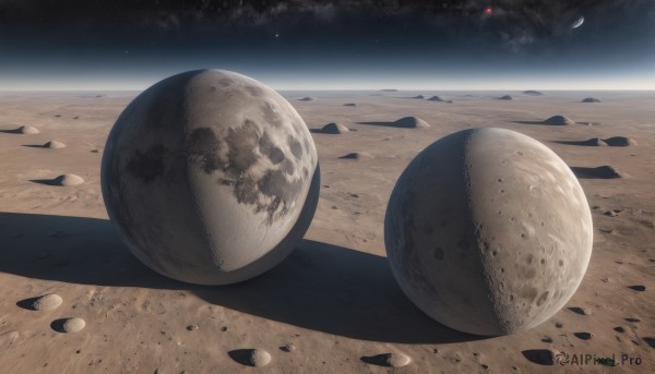 A spacecraft captured beautifully in a tranquil outdoors