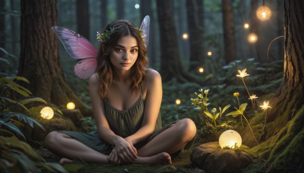 A ethereal day featuring a female