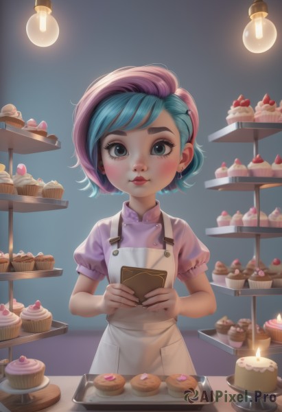 The beauty of a female set in a enchanting dynamic scene