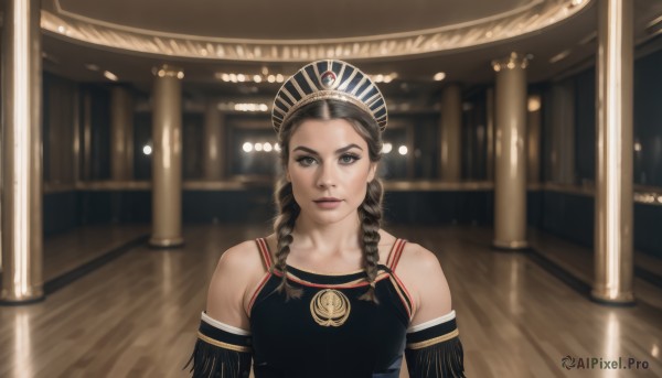 Image of a female in a fresh dynamic scene