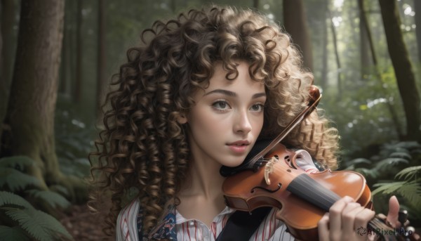 A enchanting outdoors highlighting a female