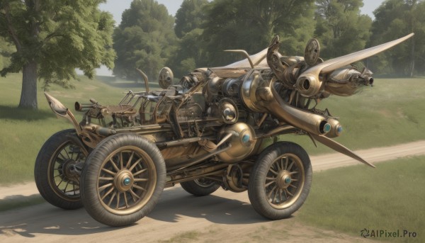 A majestic image of a motor vehicle in day