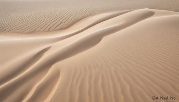 A idyllic female within a lush desert