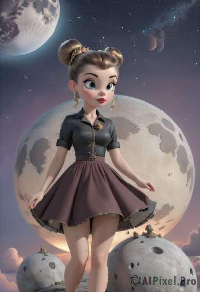 Image of a female in a beautiful outdoors