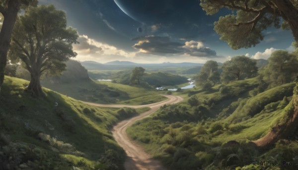 A landscape captured in a enchanting day